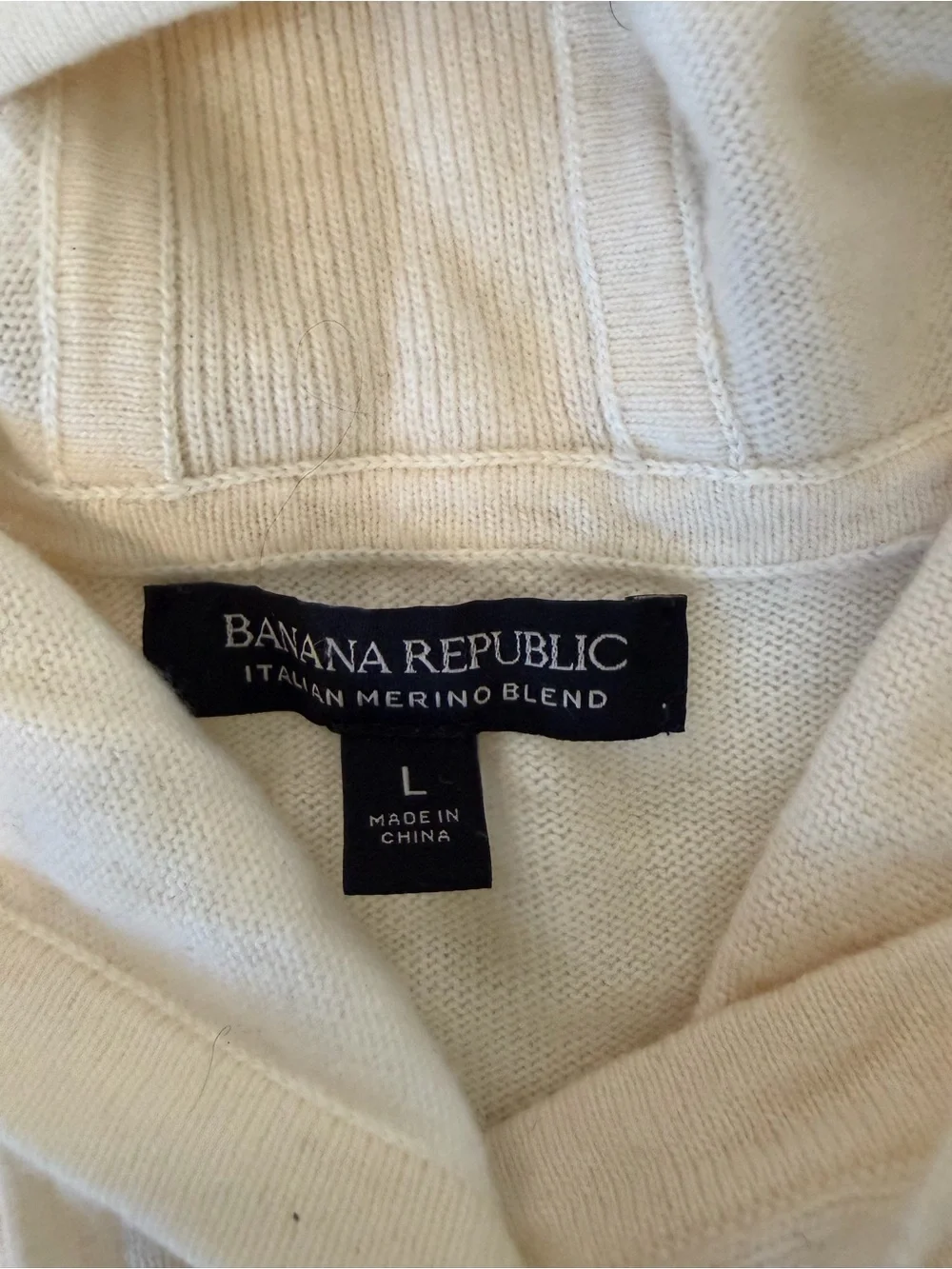 Banana Republic lightweight cream